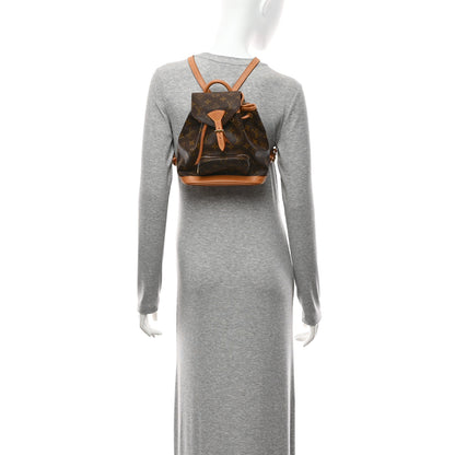 Louis Vuitton Monogram Montsouris MM Backpack 2 of 10