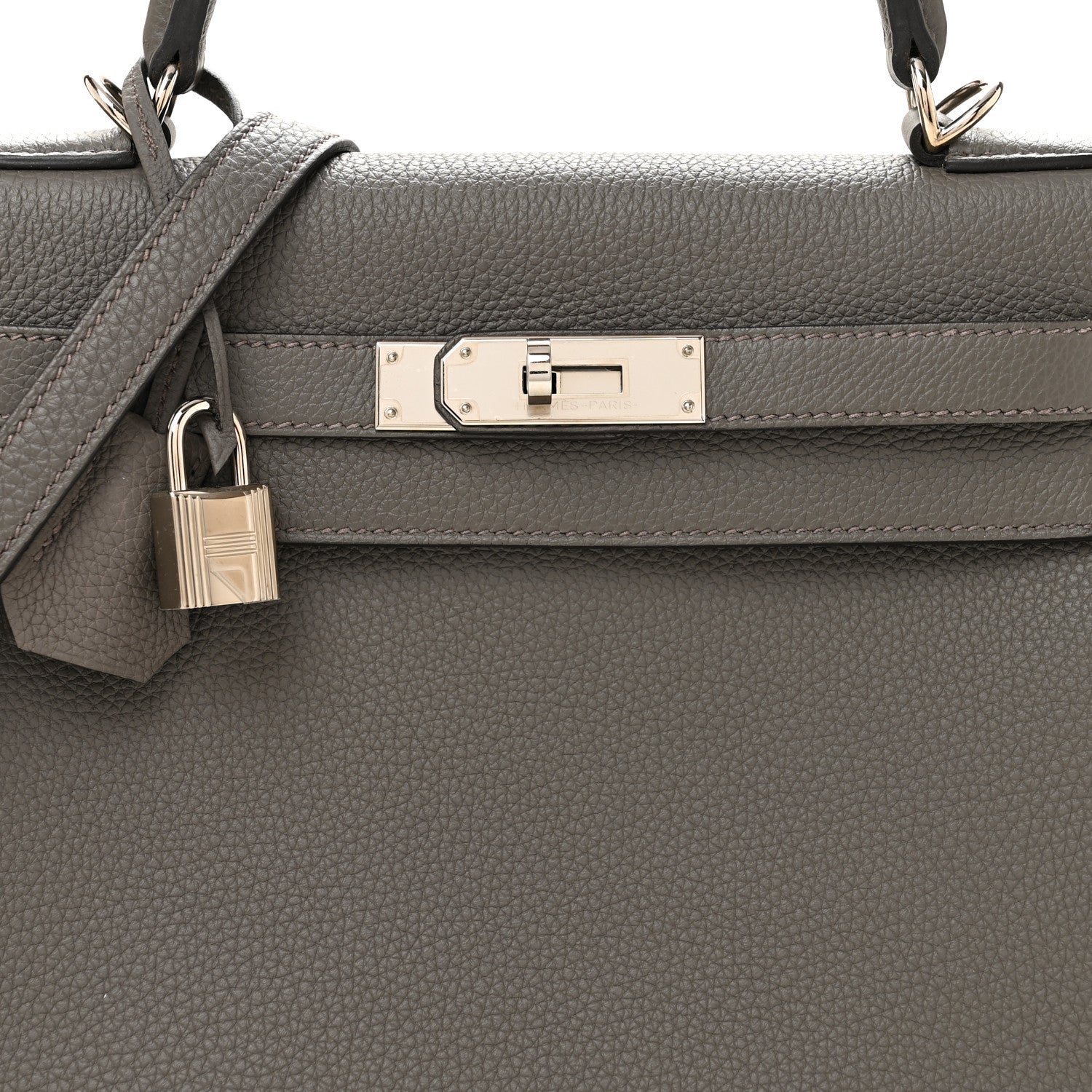 Hermes Togo Kelly Retourne 28 Etain 8 of 13