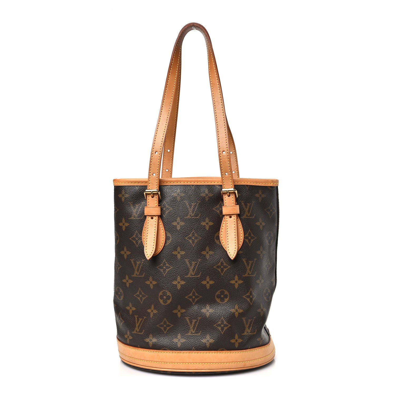 Louis Vuitton Monogram Petit Bucket 23 1 of 8