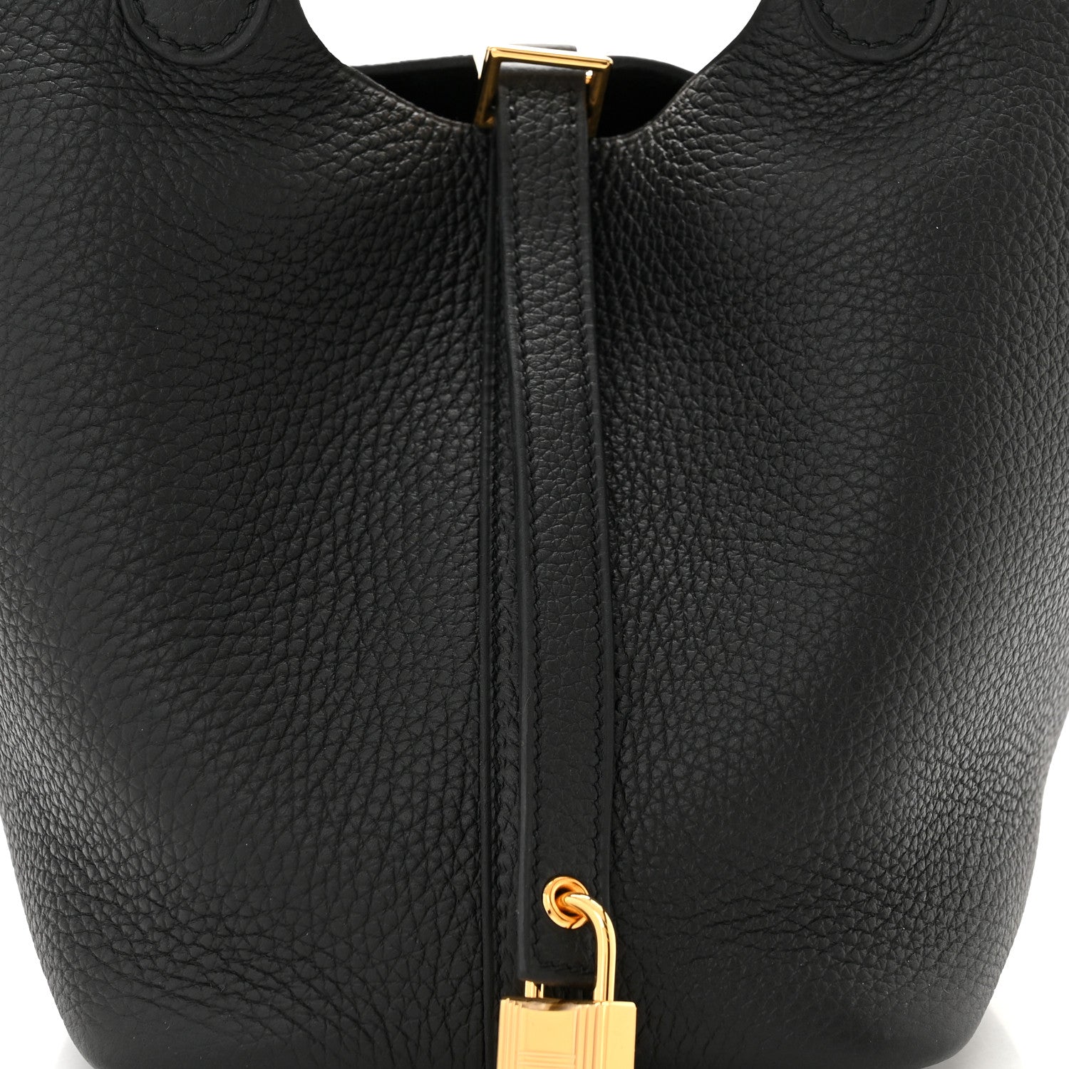 Hermes Taurillon Clemence Picotin Lock 18 PM Black 8 of 11