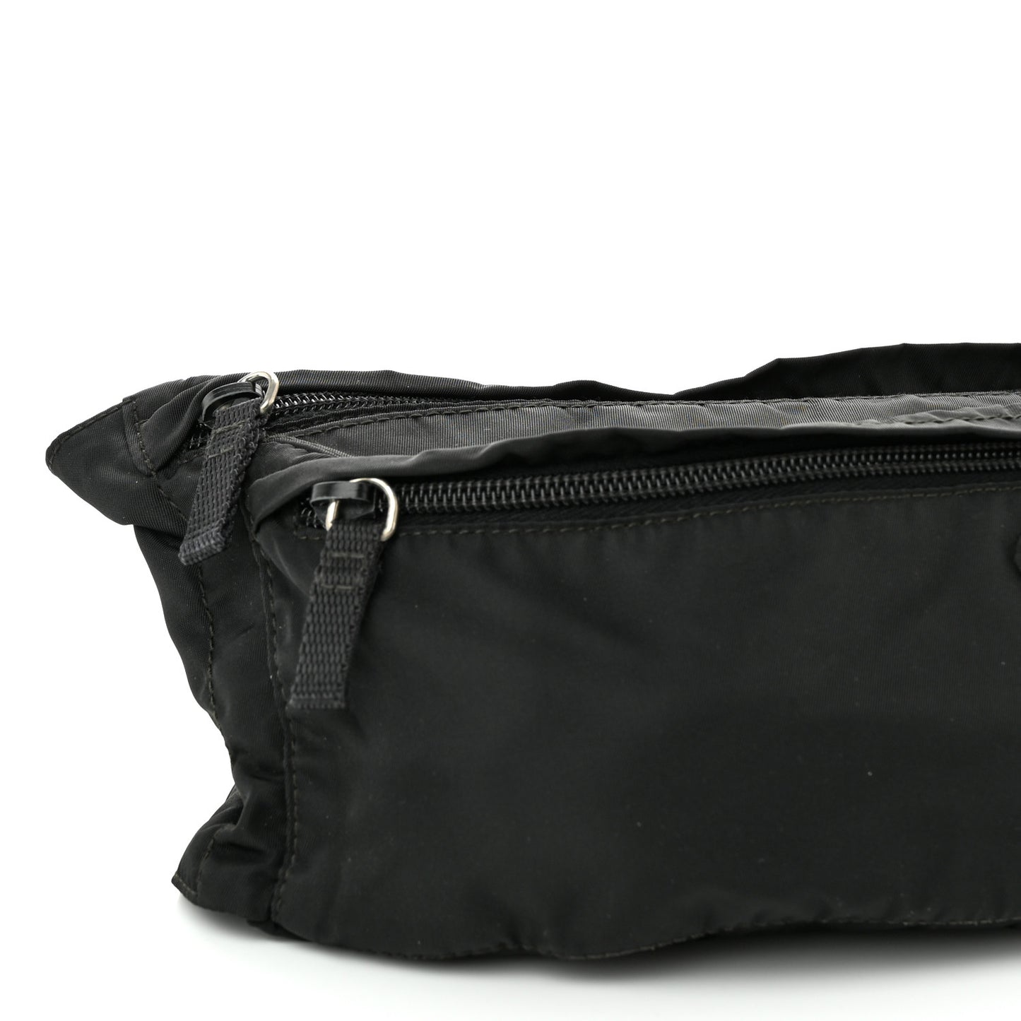 Tessuto Nylon Montagna Belt Bag Black