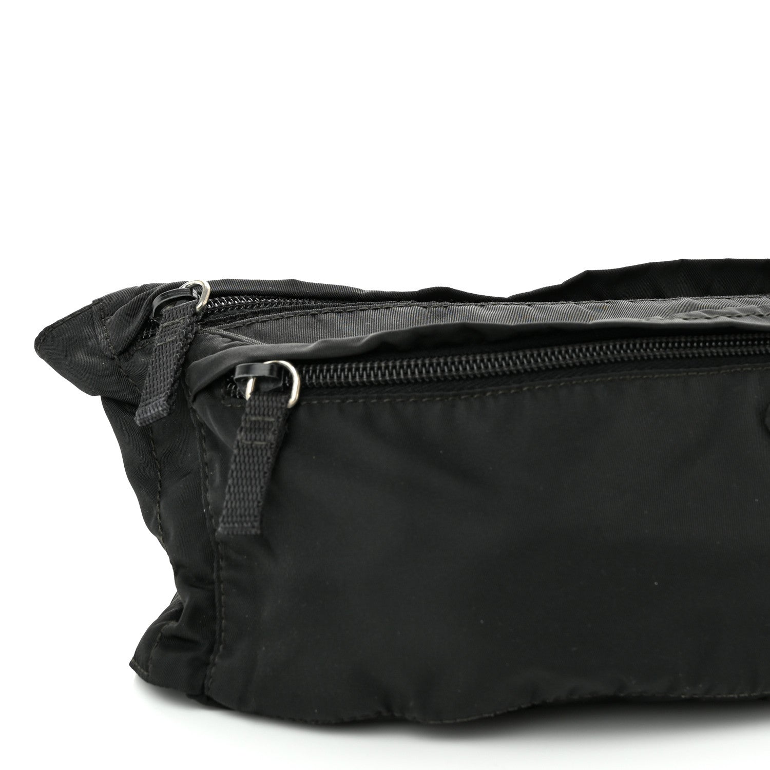 Prada Tessuto Nylon Montagna Belt Bag Black 8 of 9