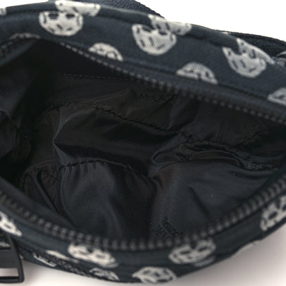 Alexander McQueen Jacquard Skull Belt Bag Black White 5 of 8
