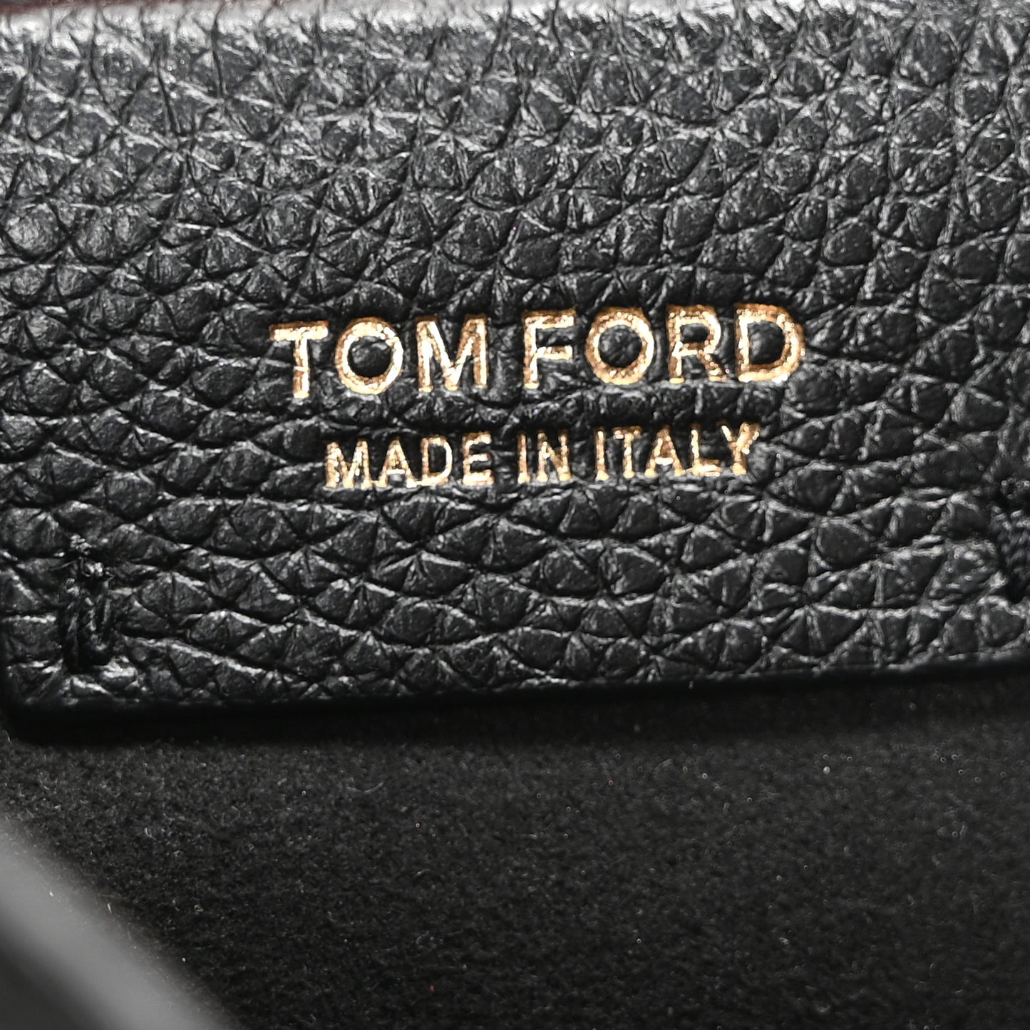 Grain Calfskin Small Tara Crossbody Black