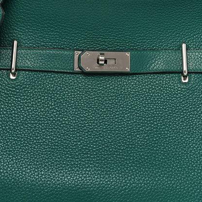 Hermes Taurillon Clemence Jypsiere 34 Malachite 8 of 11
