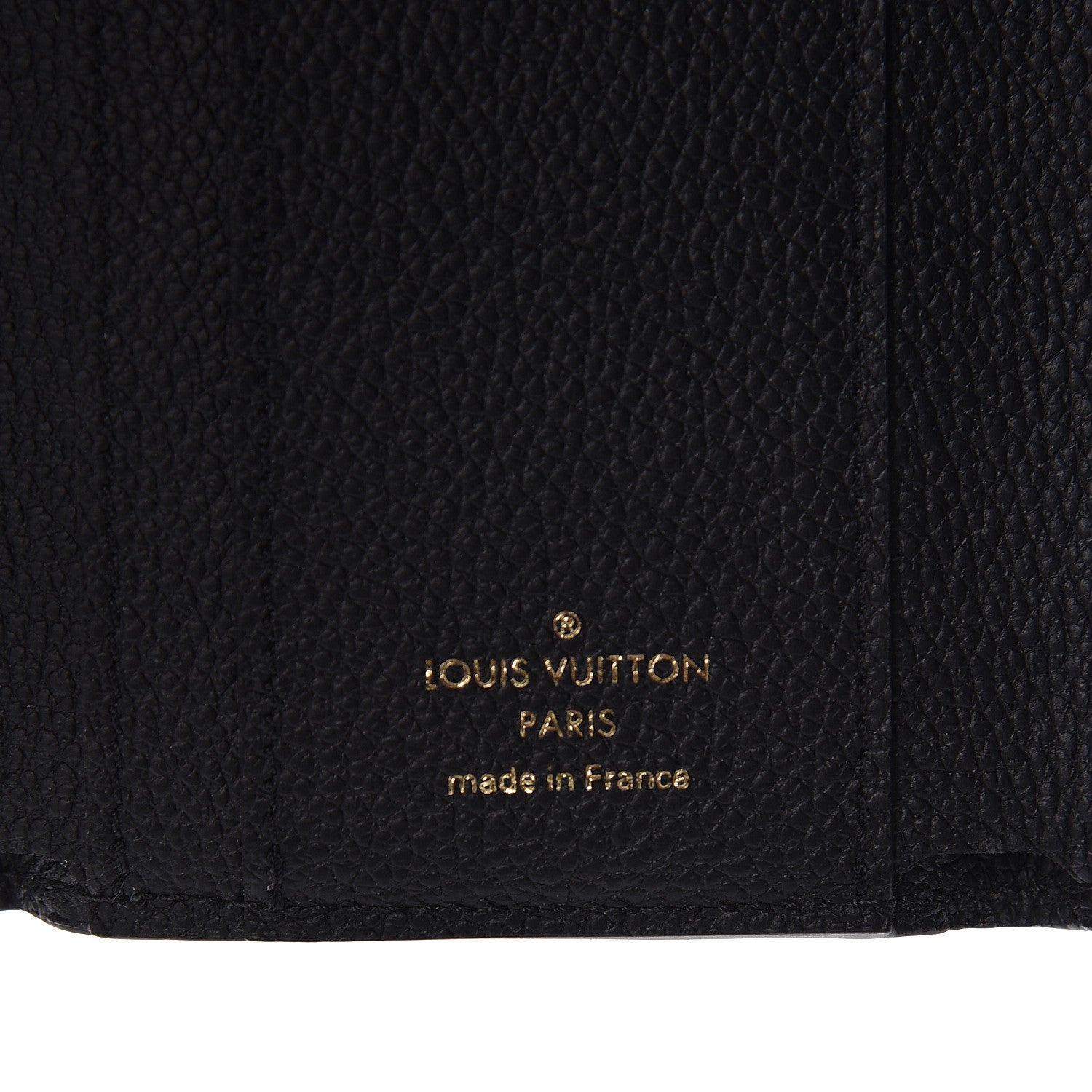Louis Vuitton Empreinte Zoe Wallet Black 6 of 8