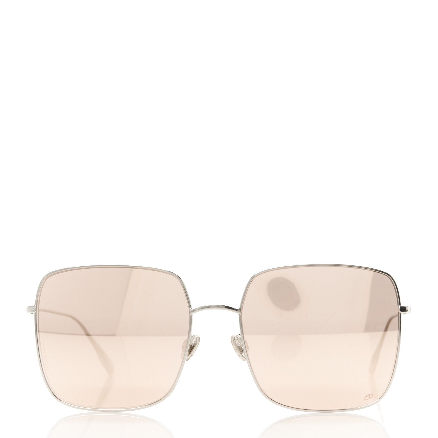 Christian Dior Metal Stellaire 1 Square Sunglasses Silver 2 of 10