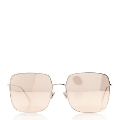 Christian Dior Metal Stellaire 1 Square Sunglasses Silver 2 of 10
