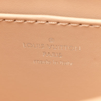 Louis Vuitton Lambskin Studded Malletage Top Handle GO-14 MM Beige 6 of 10