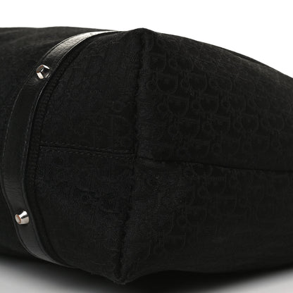 Christian Dior Monogram Vintage Flowers Dome Bag Black 9 of 14