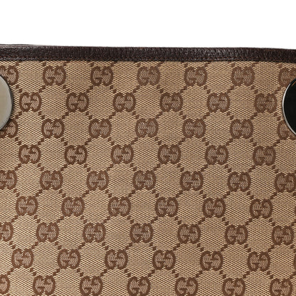 Gucci Monogram Eclipse Messenger Bag Dark Brown 8 of 10