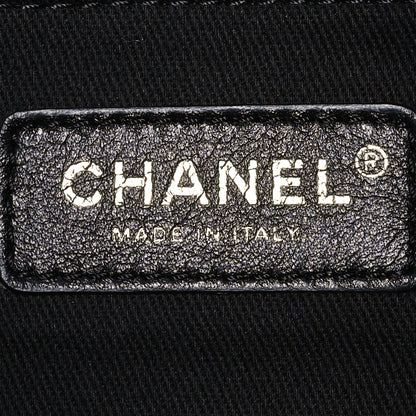 Chanel Woven Straw Raffia Large Deauville Tote  Black 7 of 18