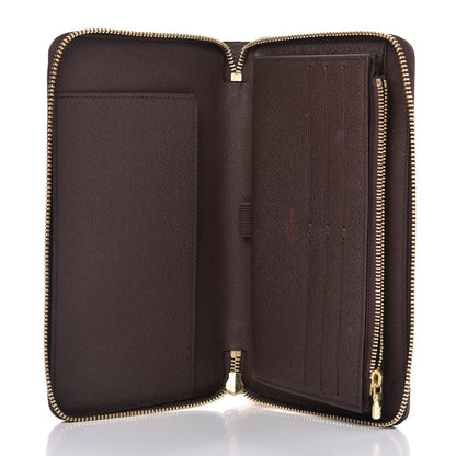 Louis Vuitton Damier Ebene Zippy Organizer Wallet 5 of 10