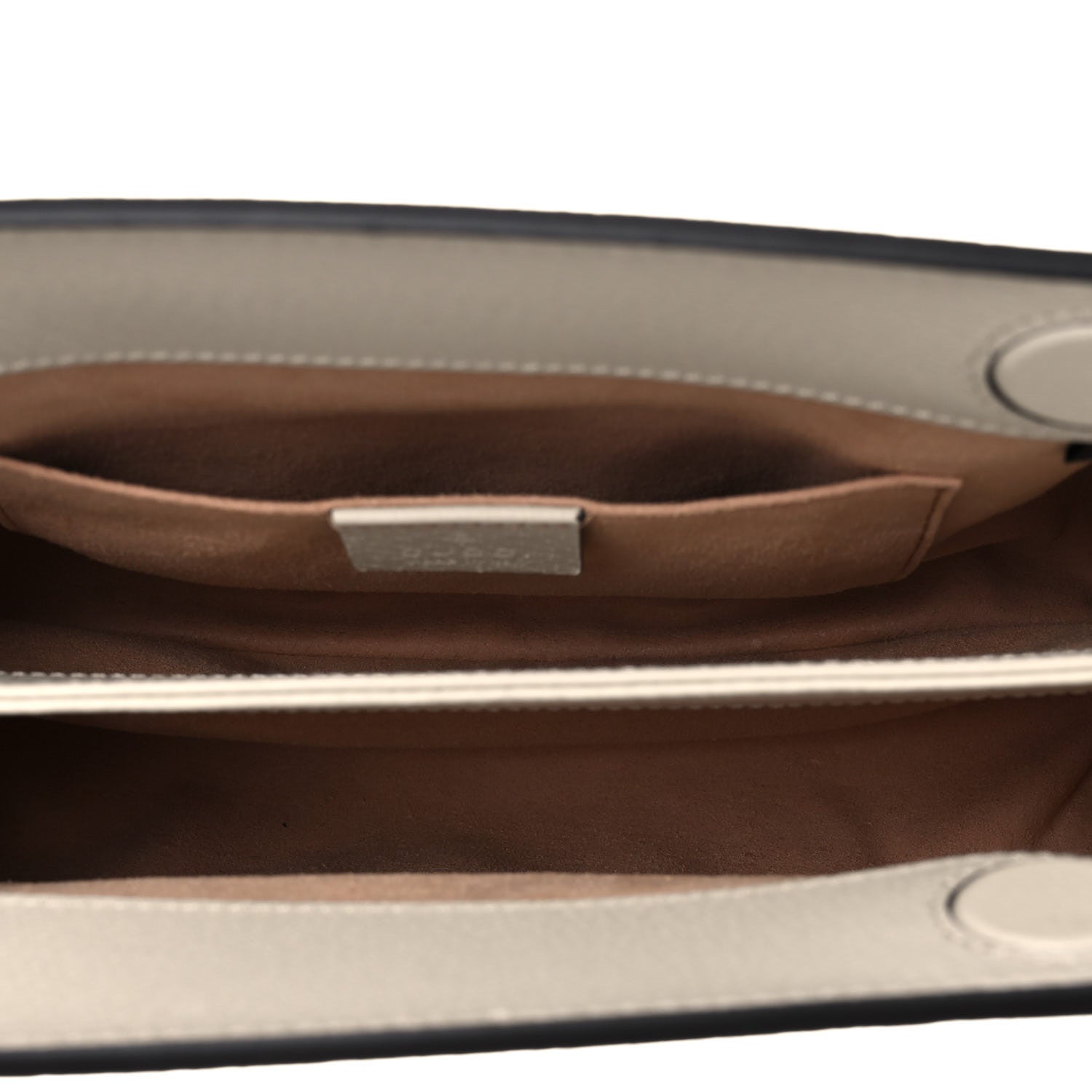 Gucci GG Supreme Monogram Flora Web Small Ophidia Chain Shoulder Bag White 5 of 10