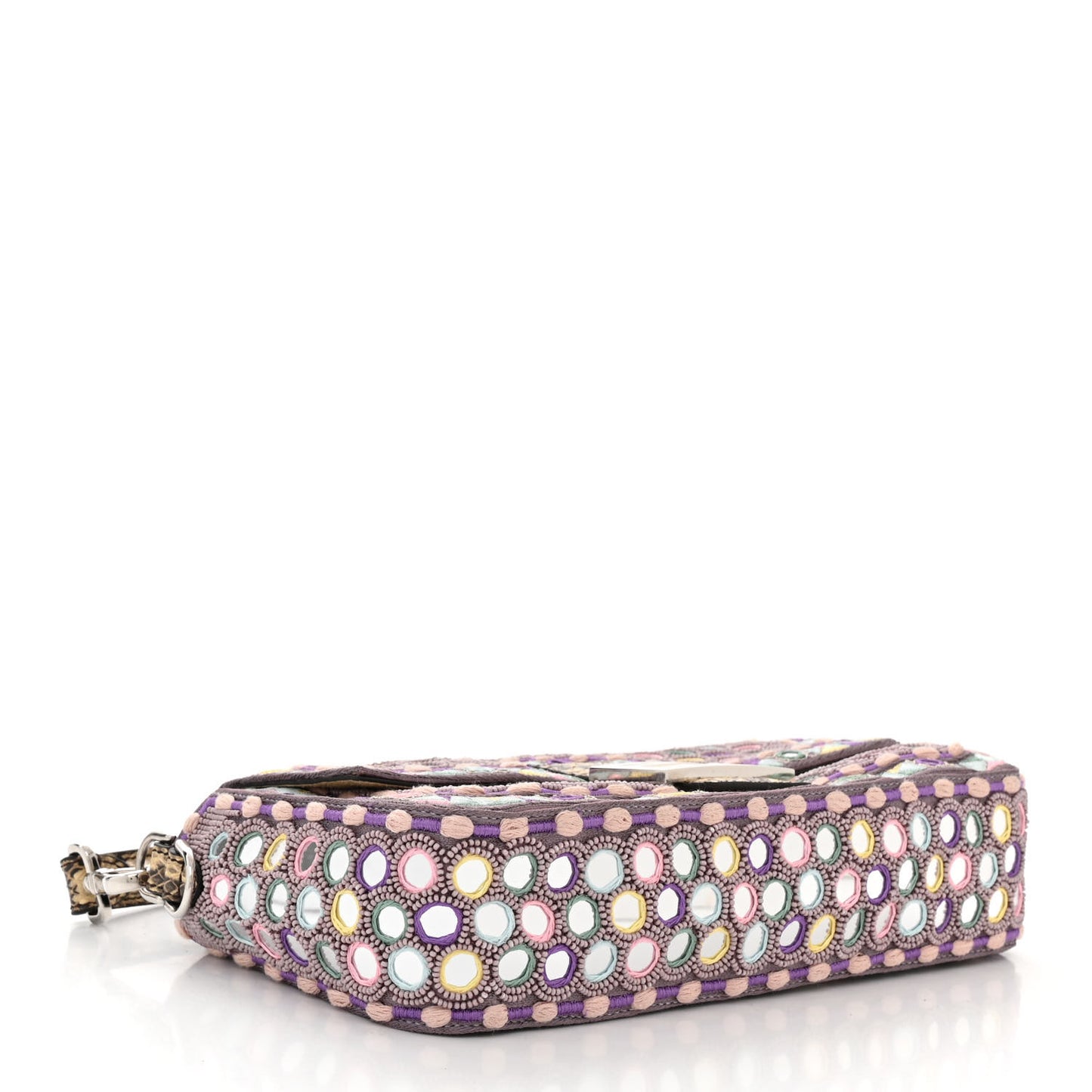 Elaphe Mirror Specchietti Embroidered Re-Edition Baguette Multicolor
