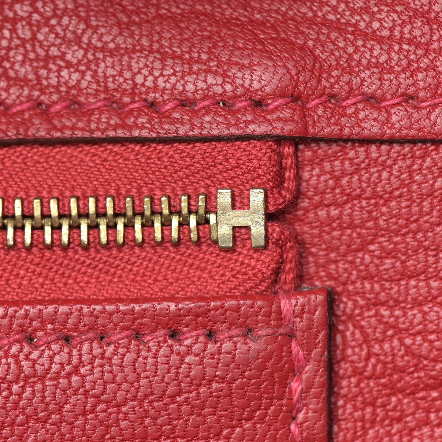 Epsom Birkin 30 Rouge Casaque