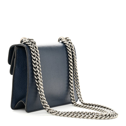 Gucci Dollar Calfskin Crystal Mini Dionysus Shoulder Bag Blue Agata Montana Sapphire 3 of 10