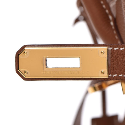 Hermes Togo Birkin 30 Gold 10 of 34