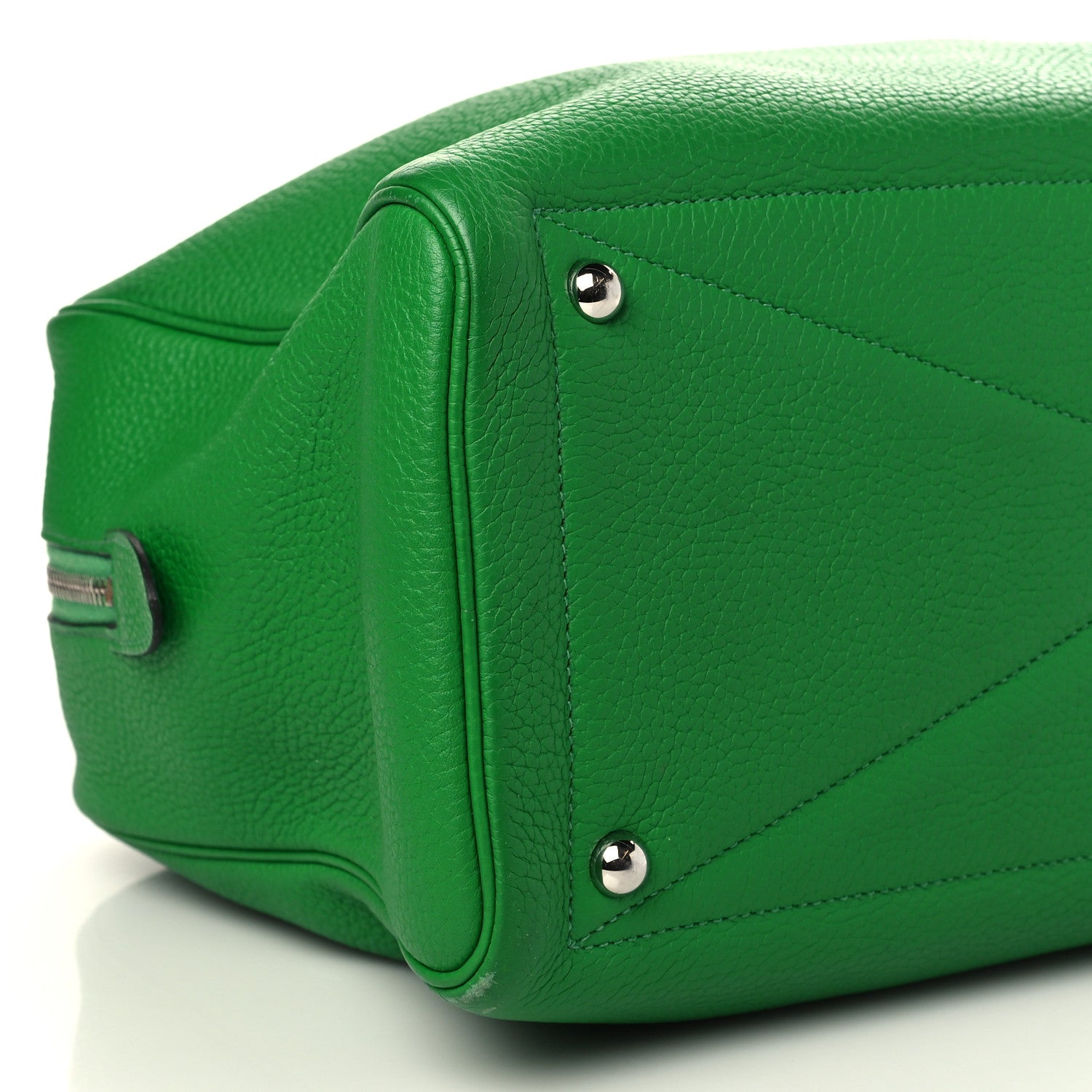 Hermes Taurillon Clemence Victoria II 35 Bambou 8 of 11