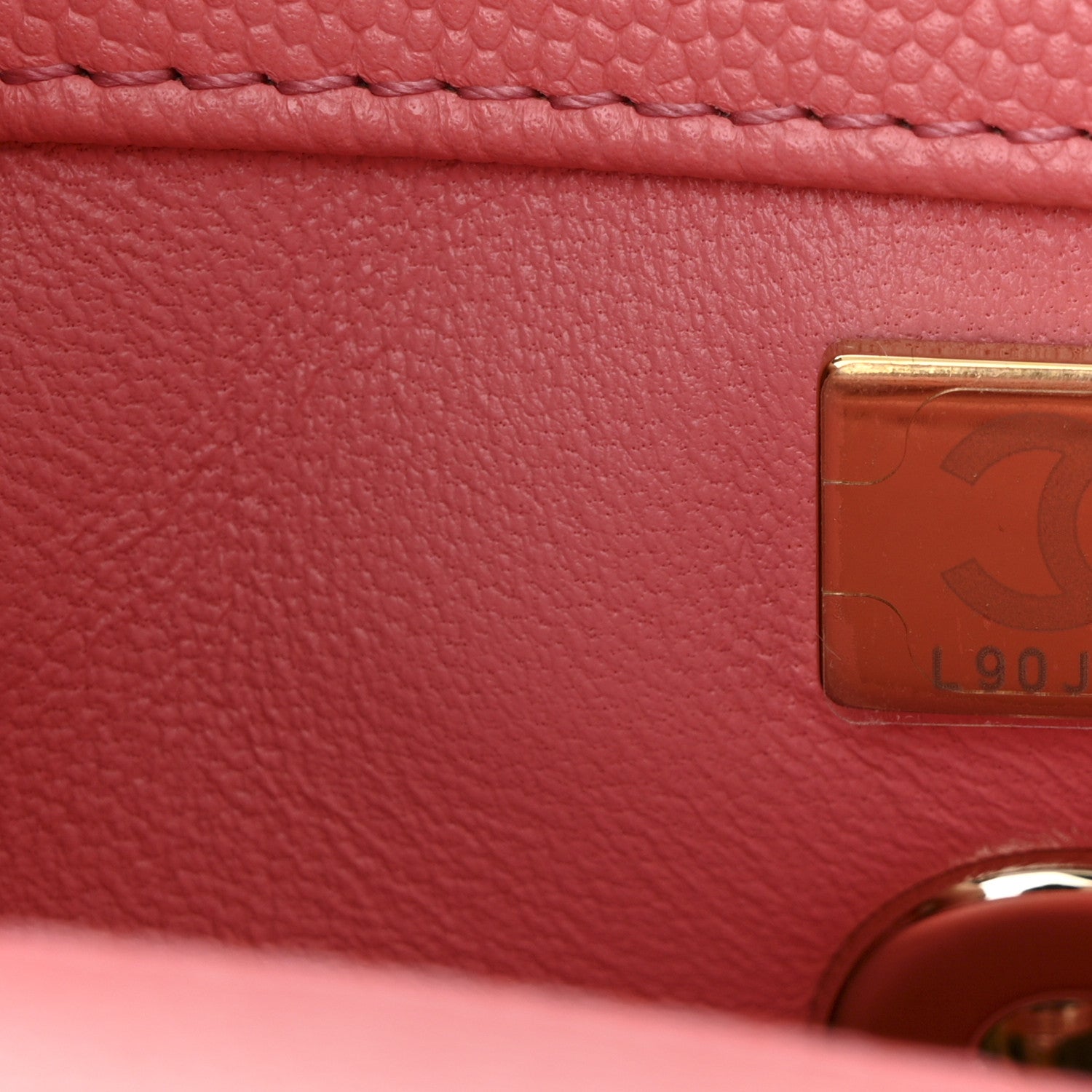 Chanel Caviar Quilted Mini Coco Handle Flap Pink 7 of 11