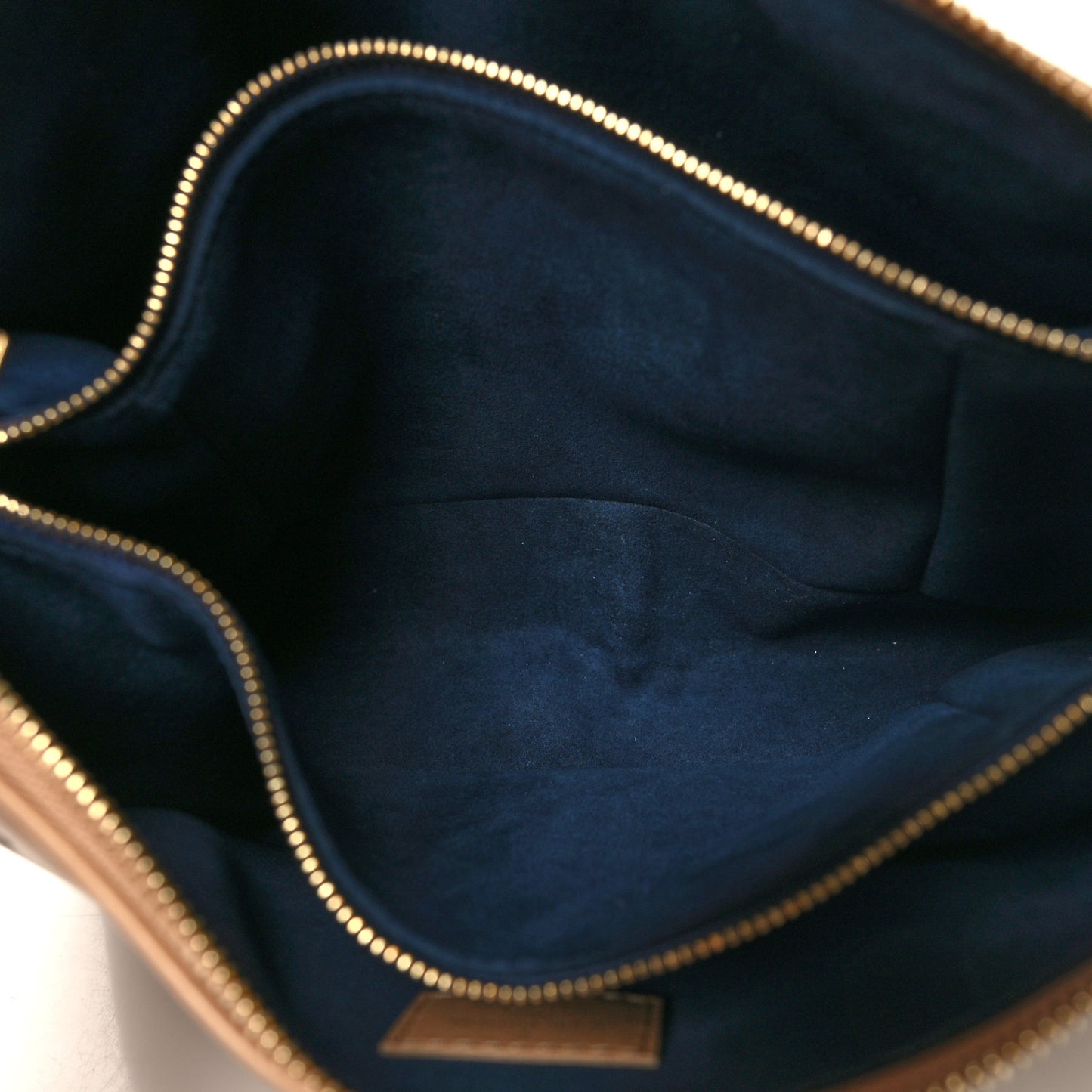 Lambskin Embossed Monogram Coussin PM Camel