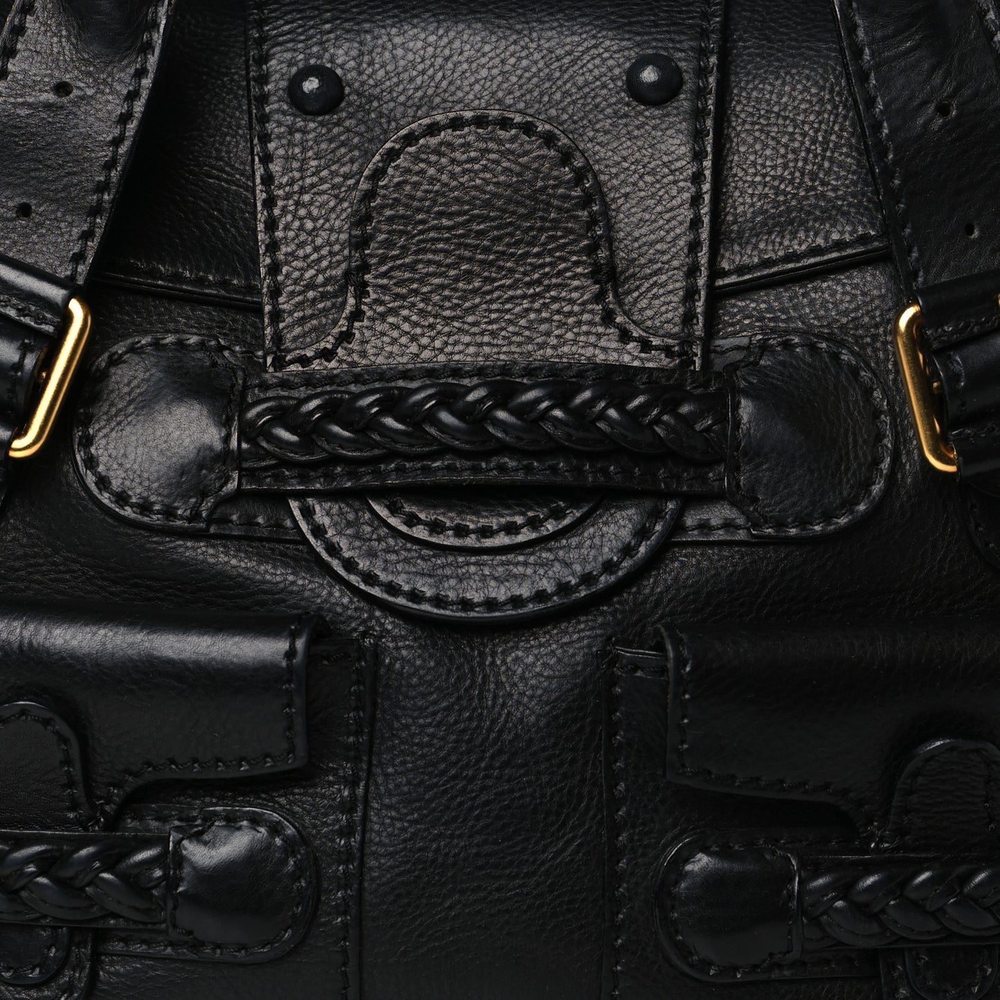 Calfskin Large Histoire Black
