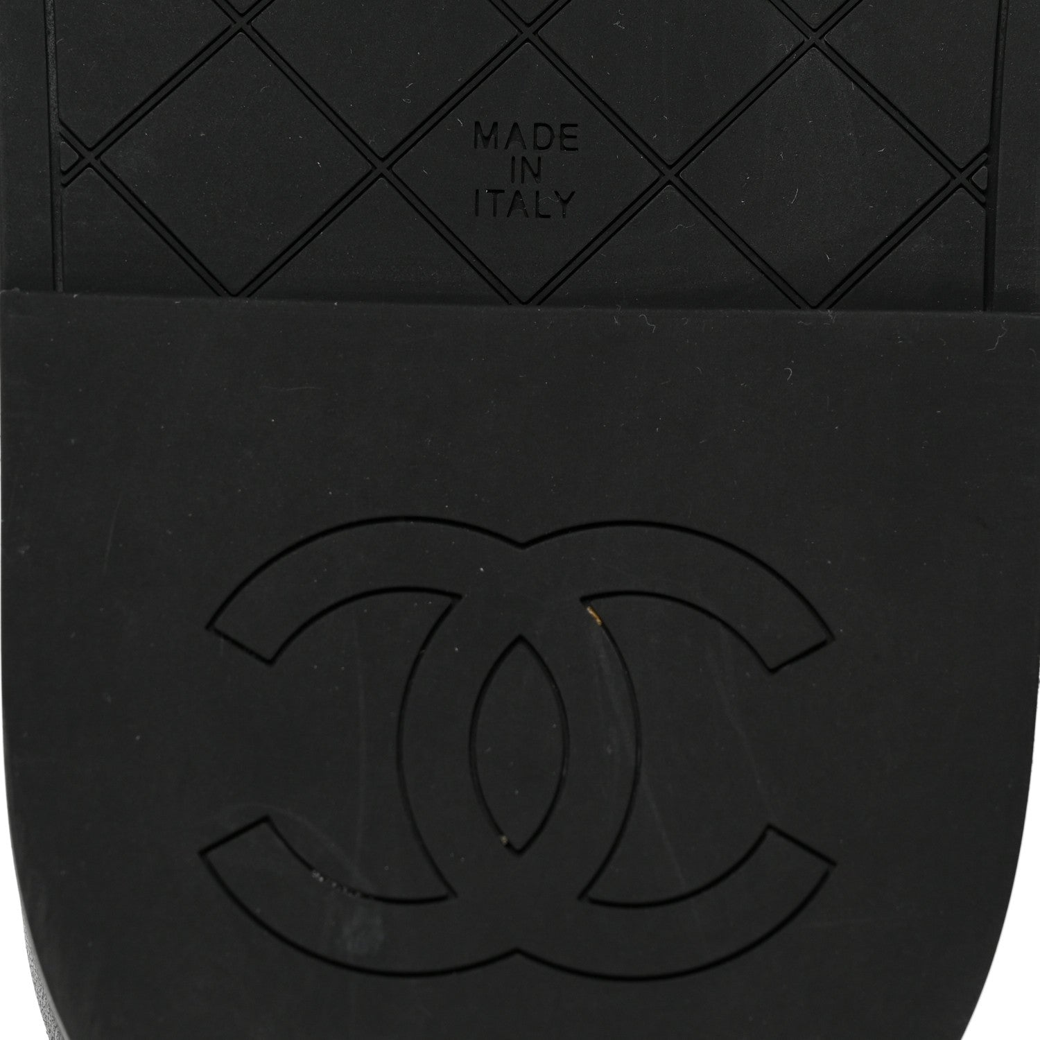 Chanel Lambskin Quilted CC Mules Sandals 39 Black 6 of 8