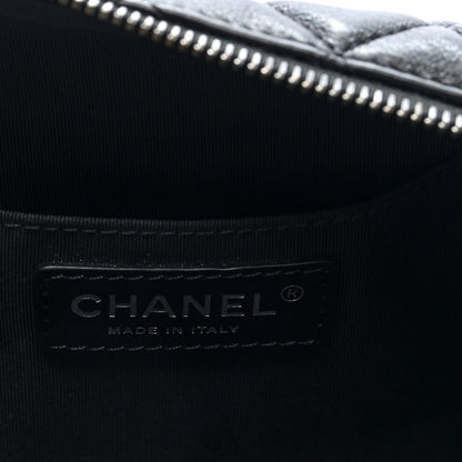 Chanel Calfskin Quilted Waist Bag Black 5 of 9