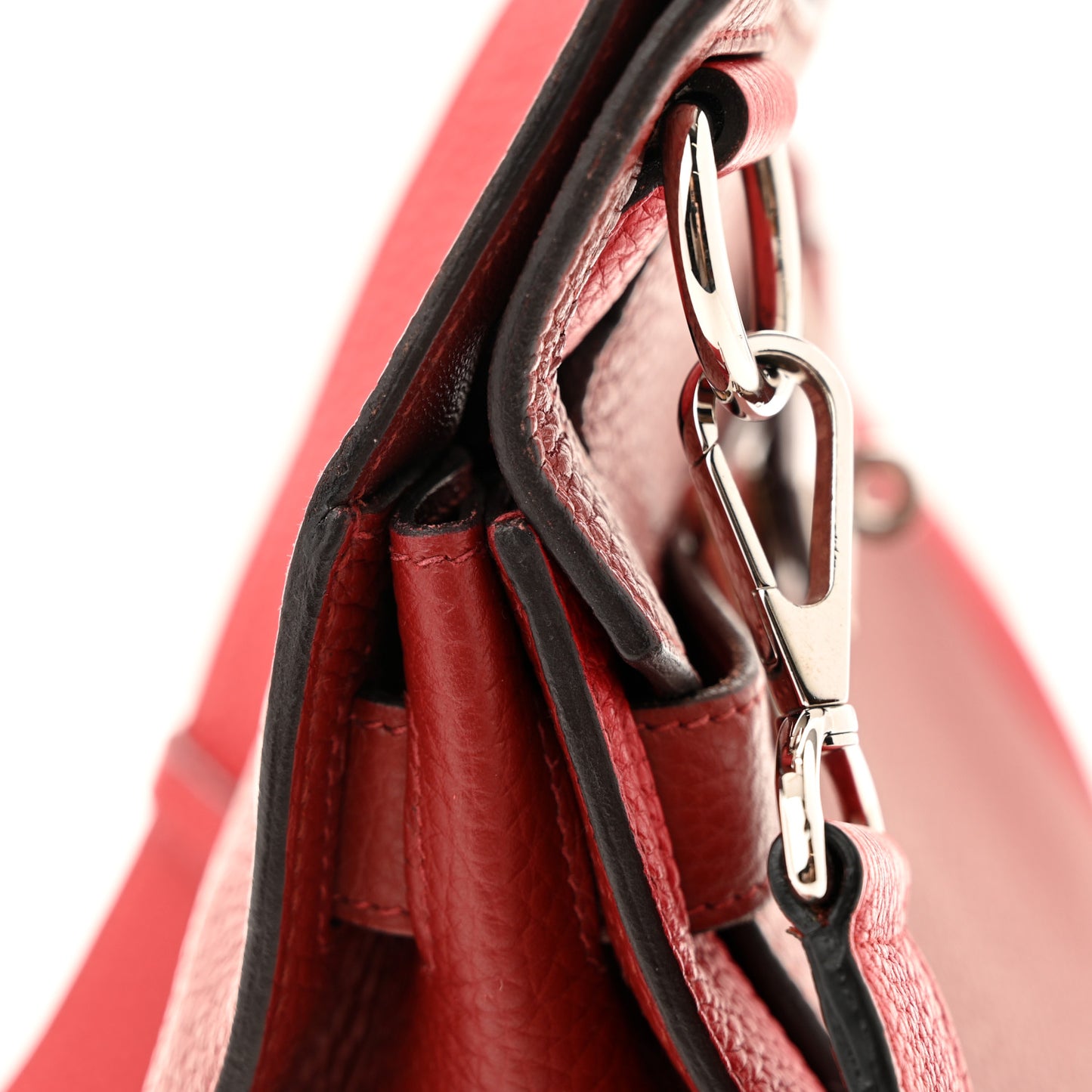 Taurillon Clemence Bi-Color Jypsiere 31 Rouge H Rouge Casaque
