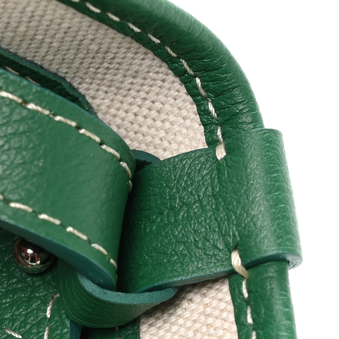 Goyardine Petit Flot Bucket Bag PM Green