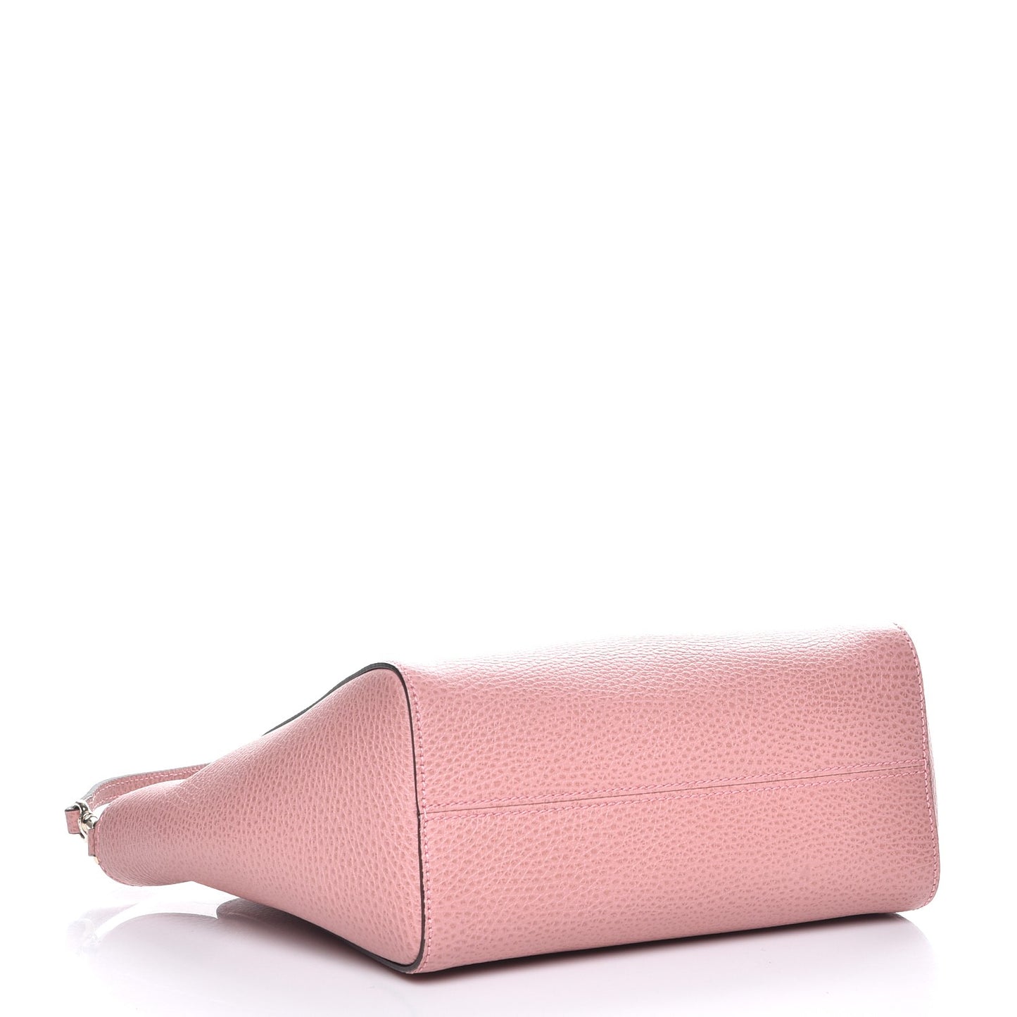 Dollar Calfskin Mini Swing Top Handle Bag Soft Pink