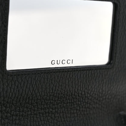 Gucci Calfskin Mini GG Marmont Chain Wallet Black 6 of 10