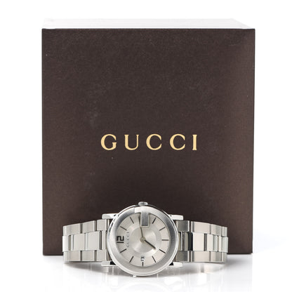 Gucci Stainless Steel 36mm G-Round Quartz Watch White 6 of 6