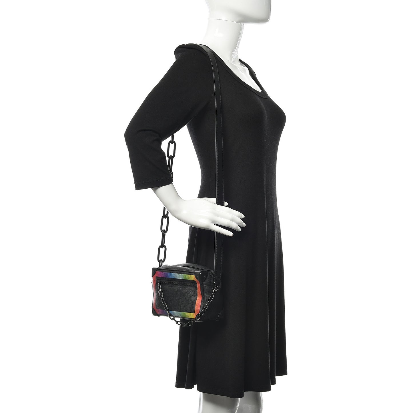 Taiga Rainbow Mini Soft Trunk Black