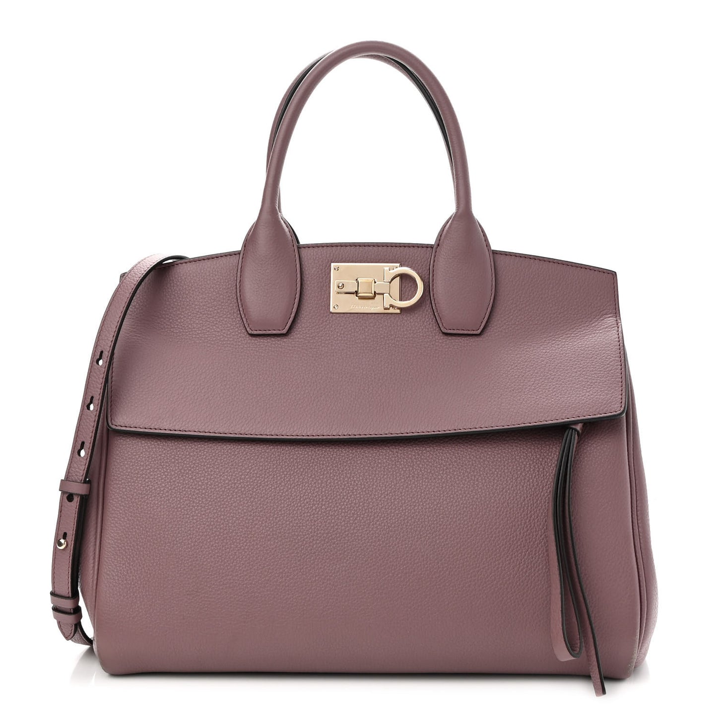 Calfskin Large Studio Bag Caraway Seed