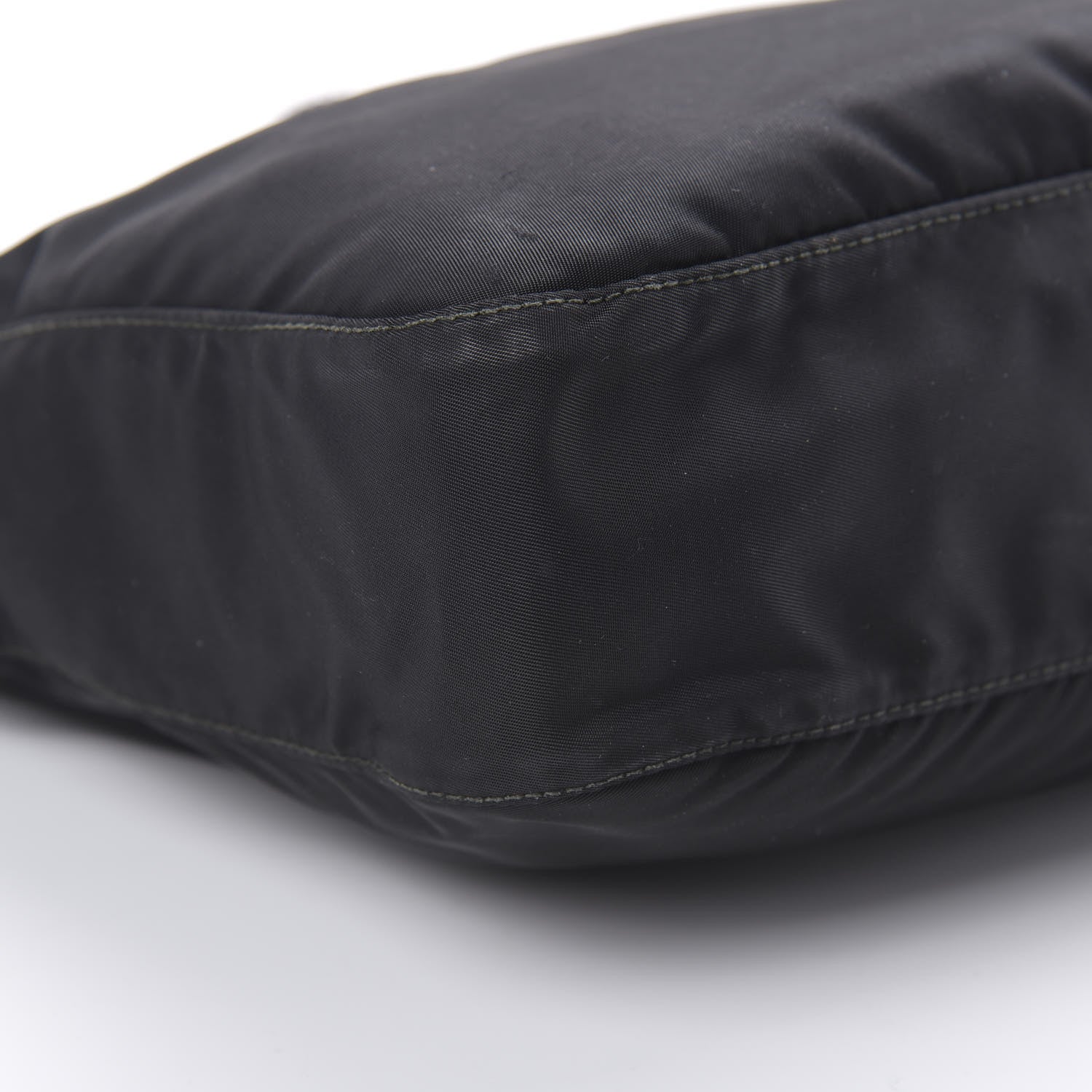 Prada Nylon Vela Flat Messenger Bag Black 9 of 10