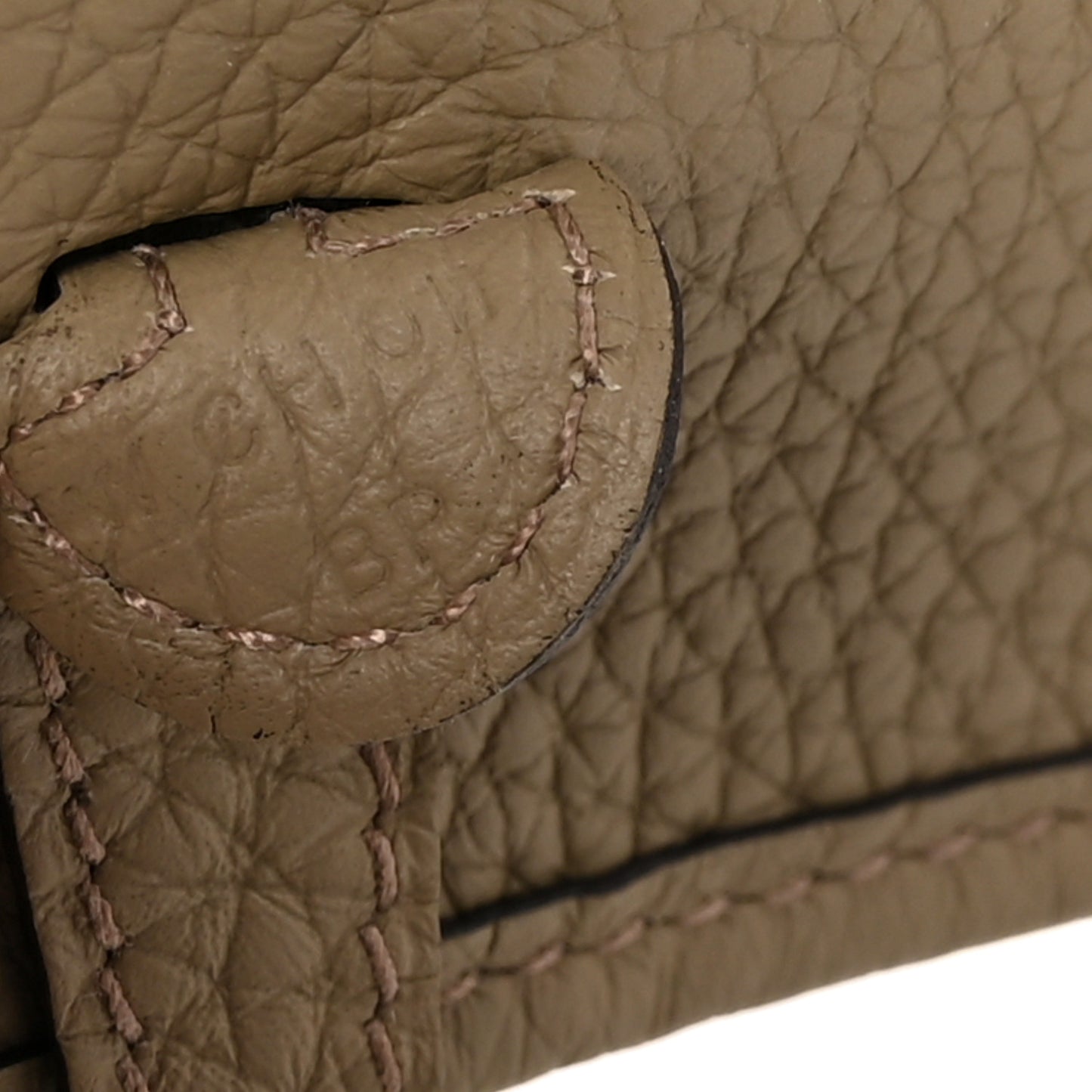 Taurillon Clemence Sangle Evelyne TPM Beige Marfa