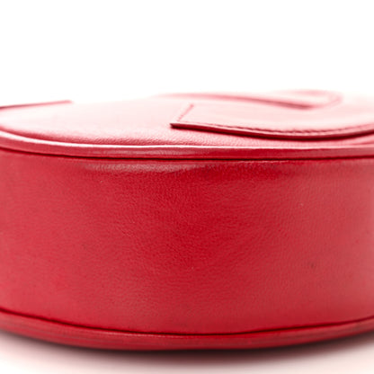 Chanel Lambskin Tassel Round Camera Case Red 9 of 13