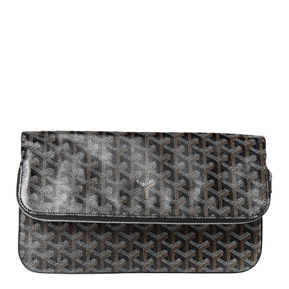 Goyard Goyardine Sainte Marie Soft Clutch Black 1 of 8