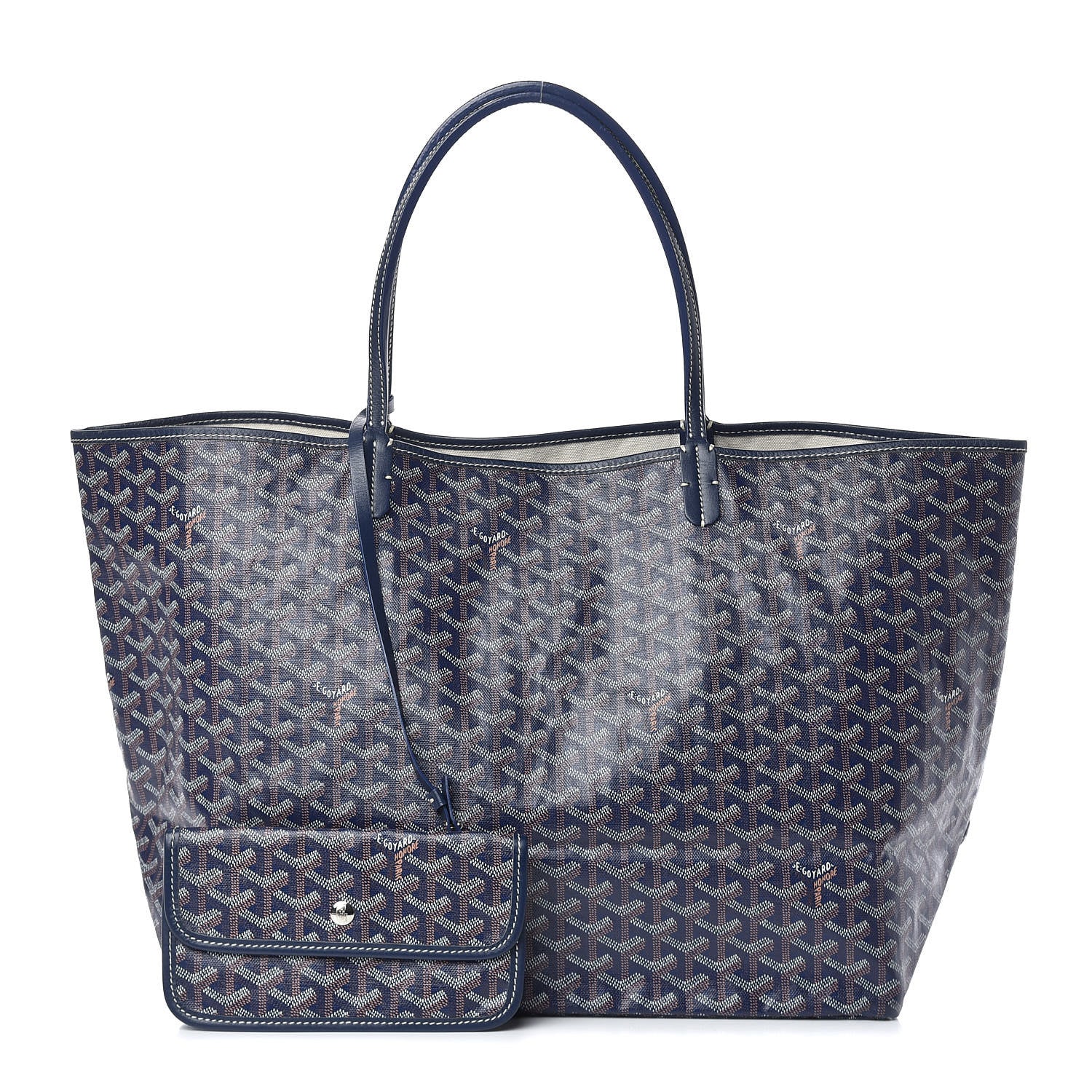 Goyard Goyardine Saint Louis GM Navy 1 of 15
