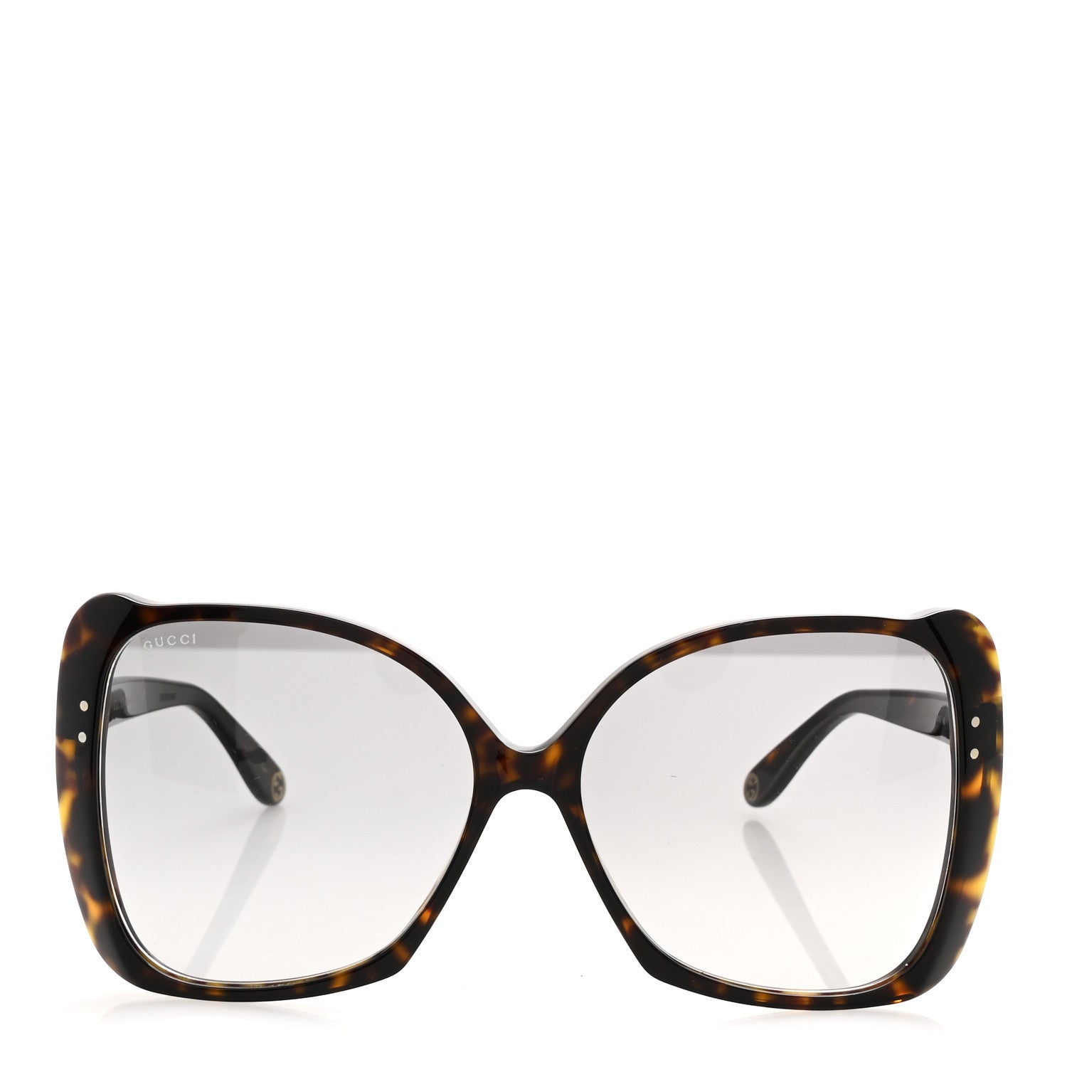 Gucci Acetate Oversize Square Frame GG0471S Sunglasses Tortoise 2 of 7