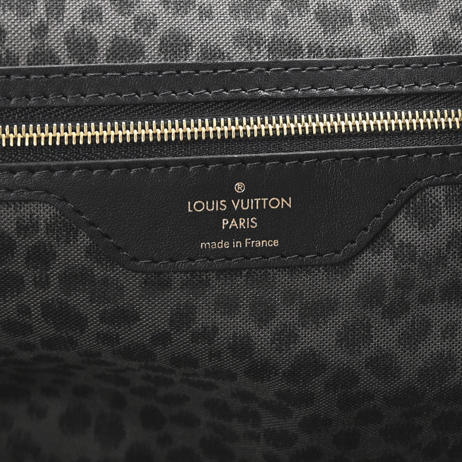 Louis Vuitton Monogram Giant Wild At Heart Keepall Bandouliere 45 Black 5 of 8