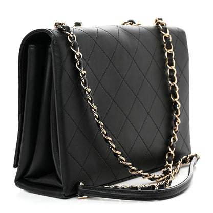 Chanel Calfskin Stitched Large Flap Black 3 of 10