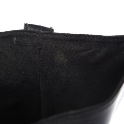 Louis Vuitton Epi Sac D'Epaule Black 6 of 12