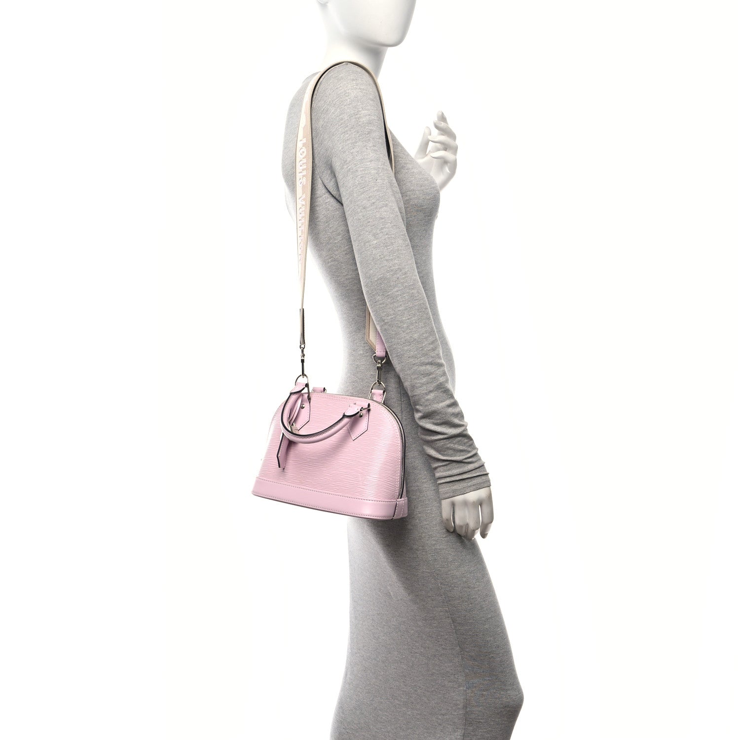 Louis Vuitton Epi Jacquard Alma BB Guimauve 2 of 11