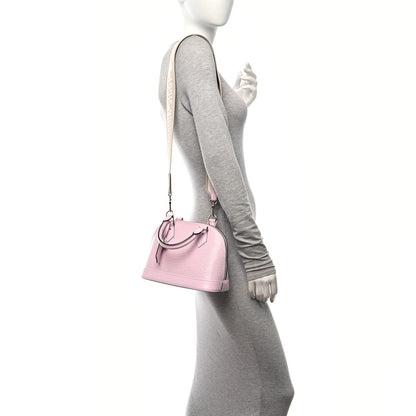 Louis Vuitton Epi Jacquard Alma BB Guimauve 2 of 11