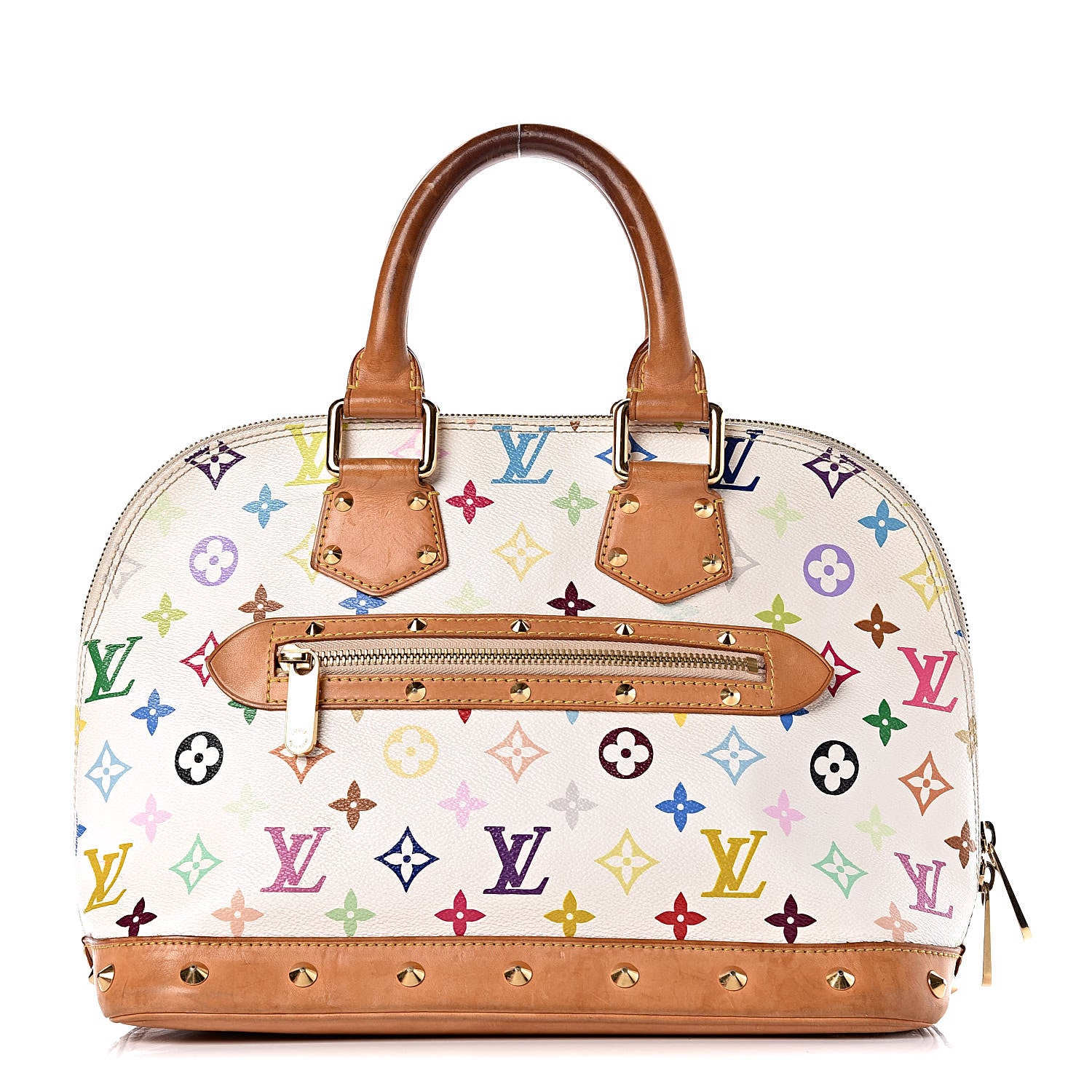 Louis Vuitton Monogram Multicolor Alma White 1 of 19