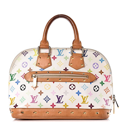 Louis Vuitton Monogram Multicolor Alma White 1 of 19