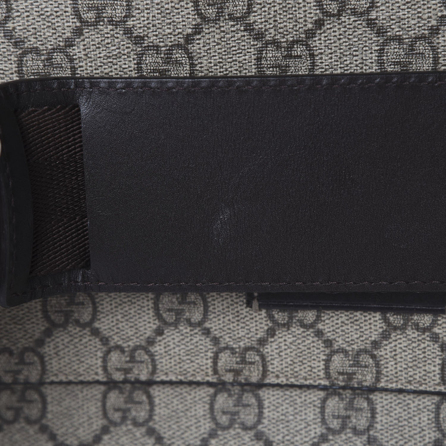 Gucci GG Plus Monogram Messenger Diaper Bag Dark Brown 20 of 21