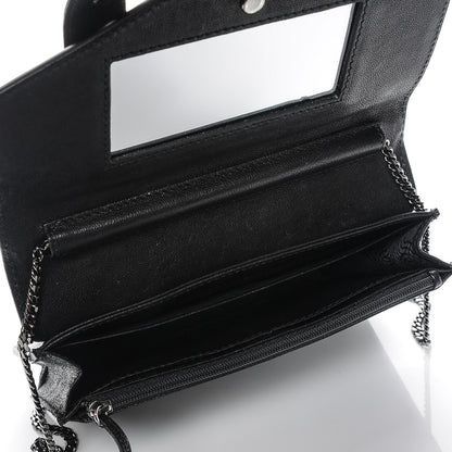 Proenza Schouler Lambskin PS1 Large Chain Wallet Black 6 of 6
